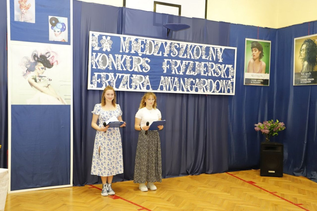 IX Międzyszkolny Konkurs Fryzjerski w awangardowym stylu [wideo, zdjęcia]