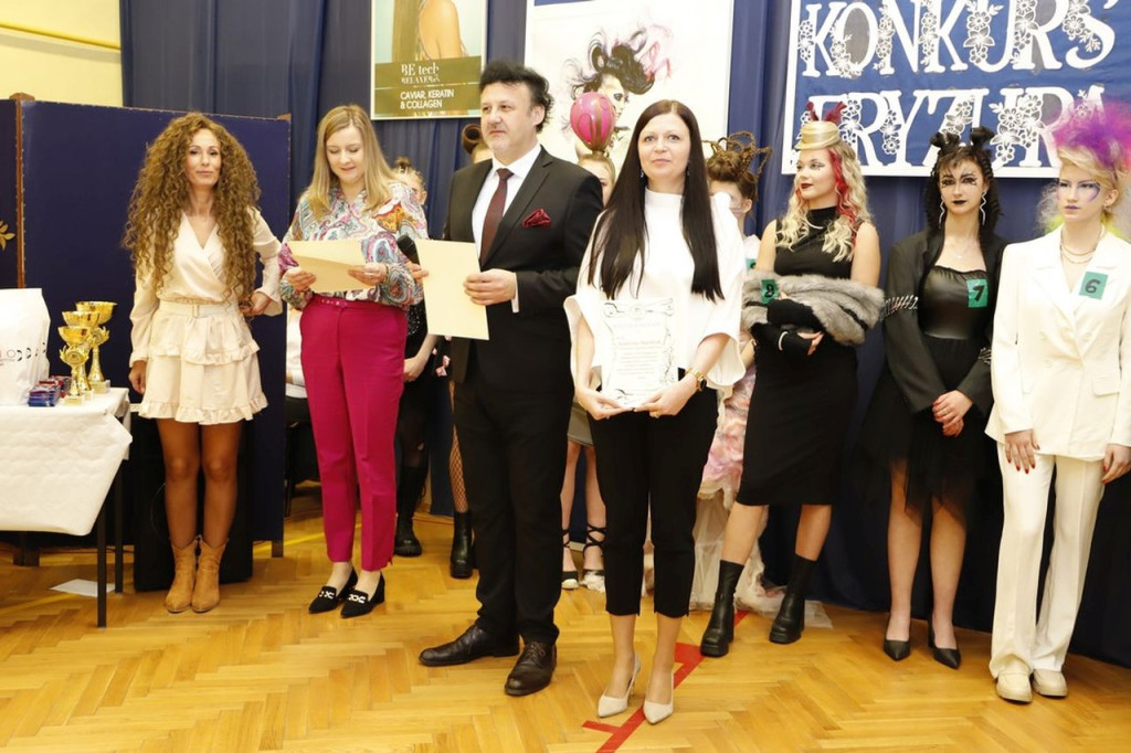 IX Międzyszkolny Konkurs Fryzjerski w awangardowym stylu [wideo, zdjęcia]