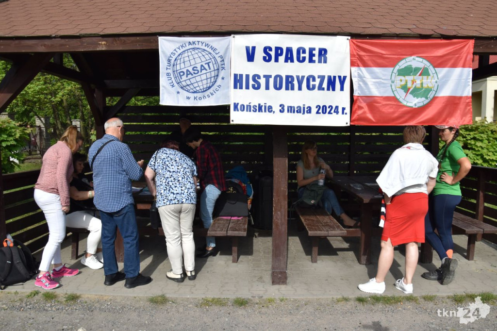 V Spacer Historyczny przeszedł ulicami Końskich [wideo, zdjęcia]
