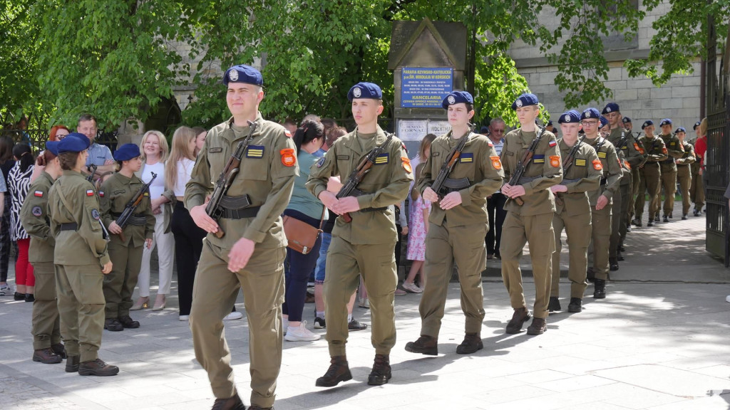 Piękna majowa uroczystość na rynku w Końskich! Relacja [wideo, foto]