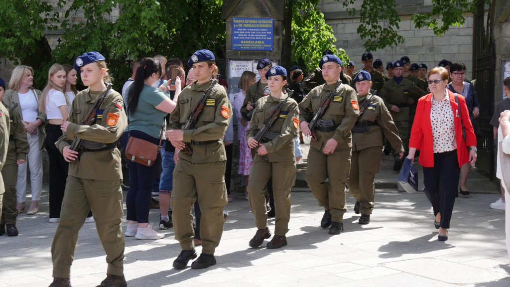Piękna majowa uroczystość na rynku w Końskich! Relacja [wideo, foto]