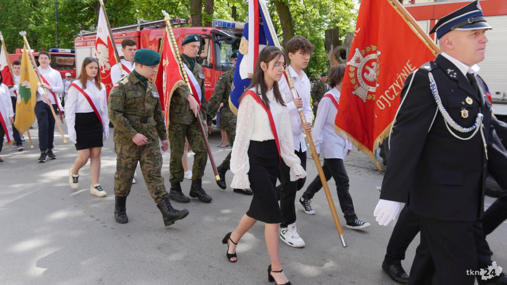 Piękna majowa uroczystość na rynku w Końskich! Relacja [wideo, foto]