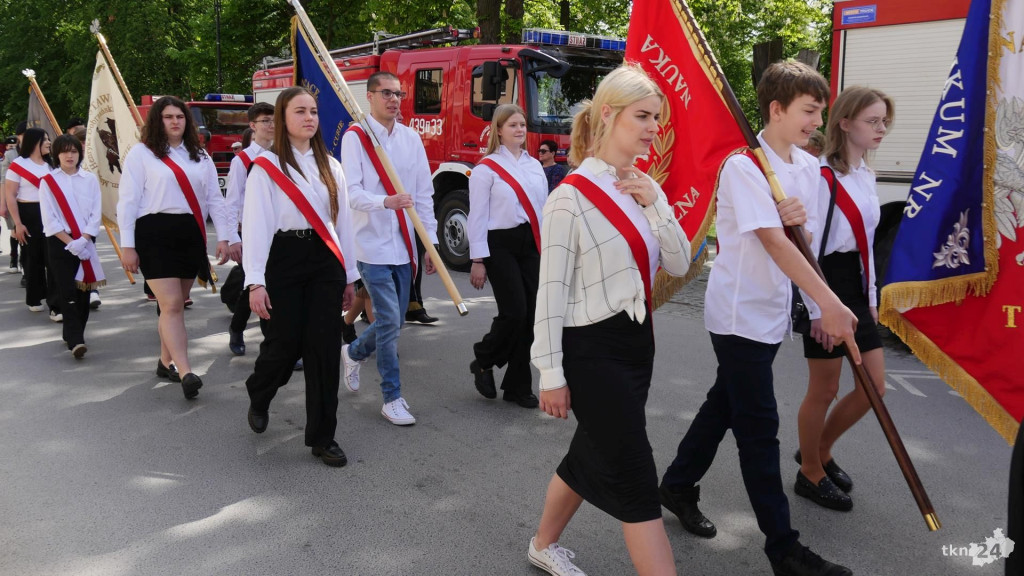 Piękna majowa uroczystość na rynku w Końskich! Relacja [wideo, foto]