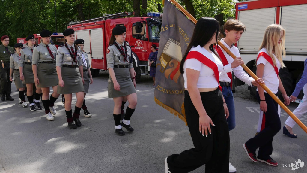 Piękna majowa uroczystość na rynku w Końskich! Relacja [wideo, foto]
