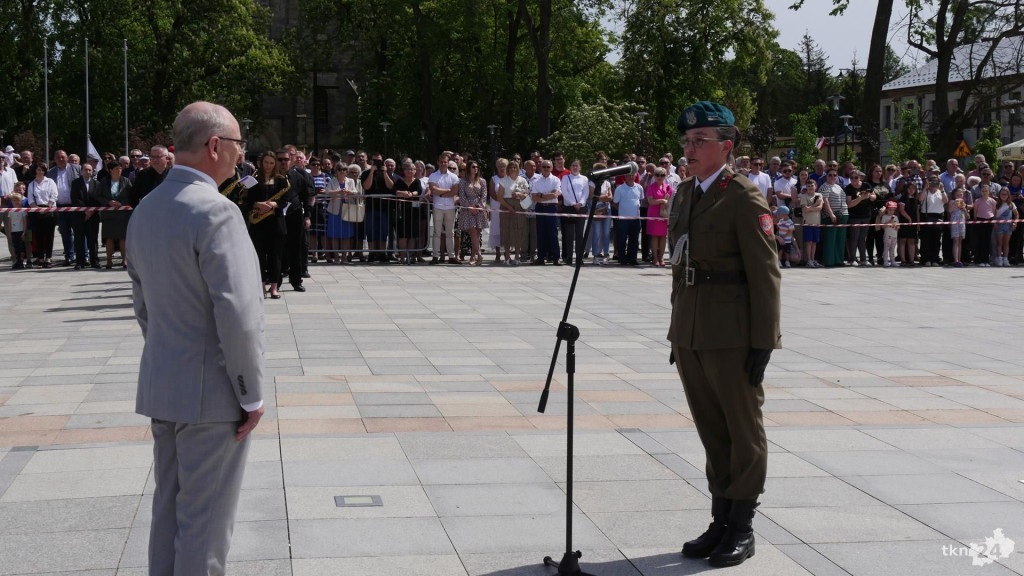 Piękna majowa uroczystość na rynku w Końskich! Relacja [wideo, foto]