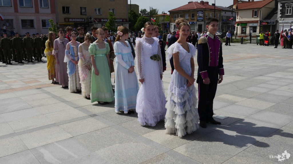 Piękna majowa uroczystość na rynku w Końskich! Relacja [wideo, foto]