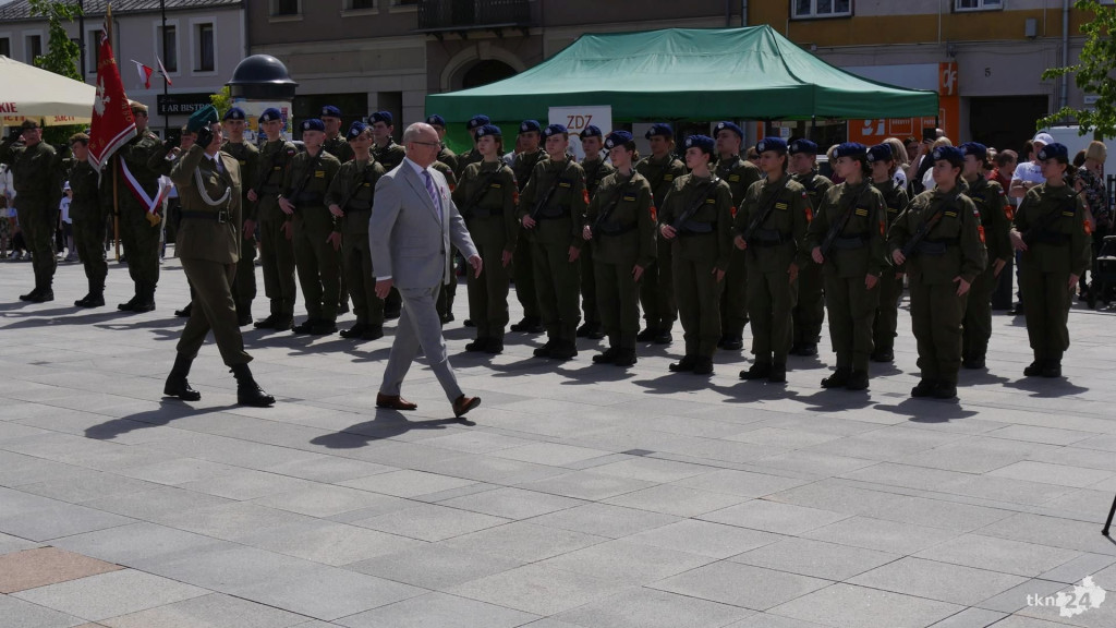 Piękna majowa uroczystość na rynku w Końskich! Relacja [wideo, foto]