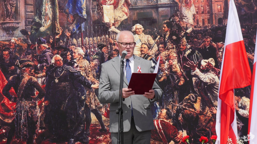 Piękna majowa uroczystość na rynku w Końskich! Relacja [wideo, foto]