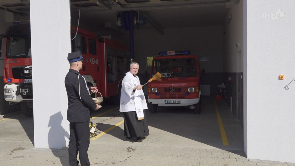 Dzień strażaka w Niekłaniu z poświęceniem nowej remizy [wideo, zdjęcia]