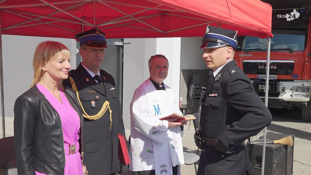 Dzień strażaka w Niekłaniu z poświęceniem nowej remizy [wideo, zdjęcia]
