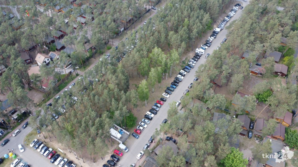Tłumy nad zalewem w Sielpi w weekend majowy [wideo, zdjęcia]