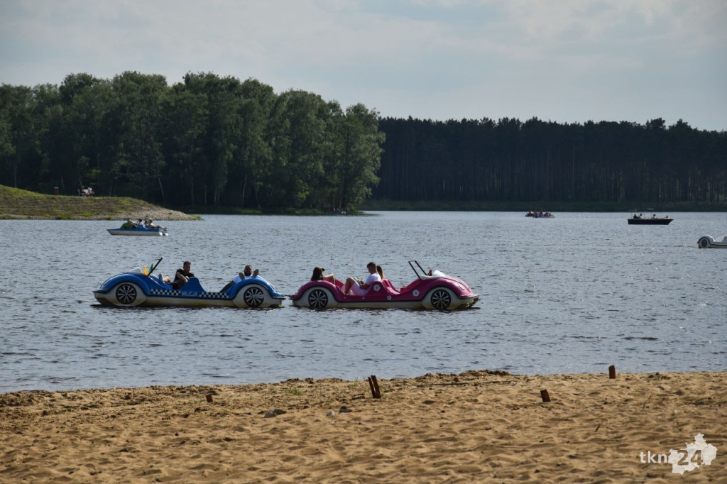Tłumy nad zalewem w Sielpi w weekend majowy [wideo, zdjęcia]