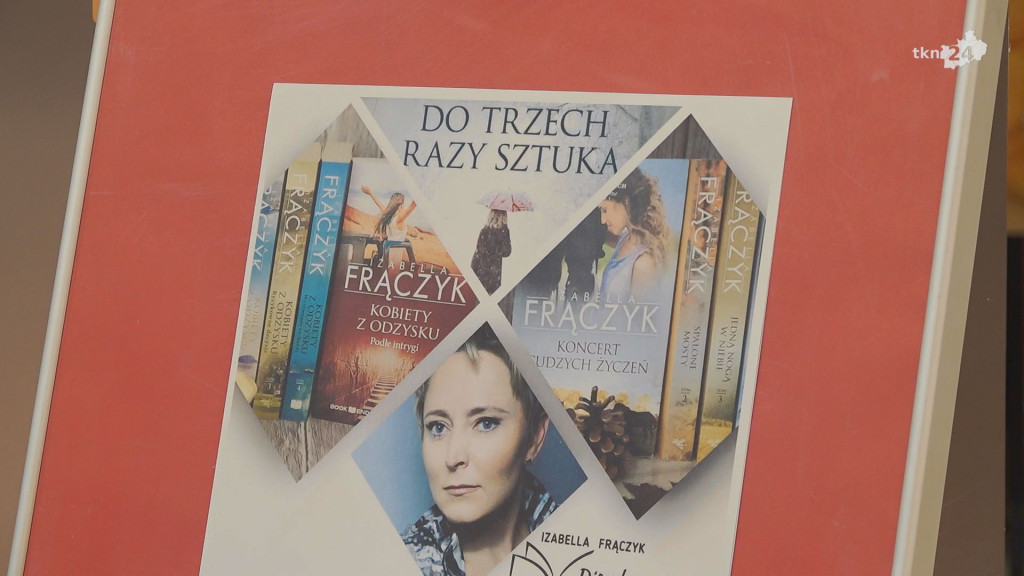 Radoszyce: Spotkanie z pisarką Izabellą Frączyk. Zobaczcie fragmenty [wideo, zdjęcia]