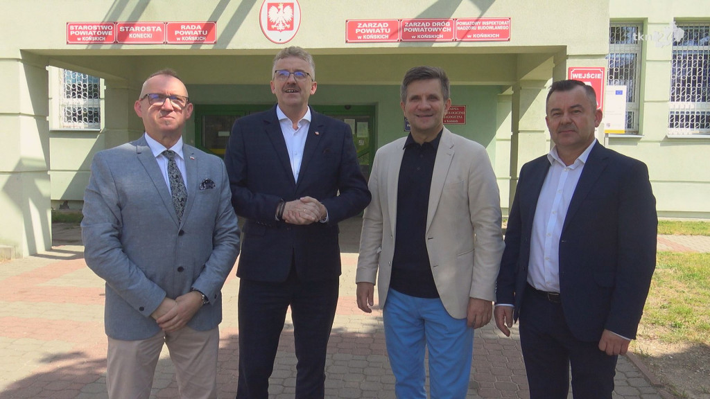 Jacek Włosowicz na kampanijnym szlaku w Końskich [wideo, zdjęcia]