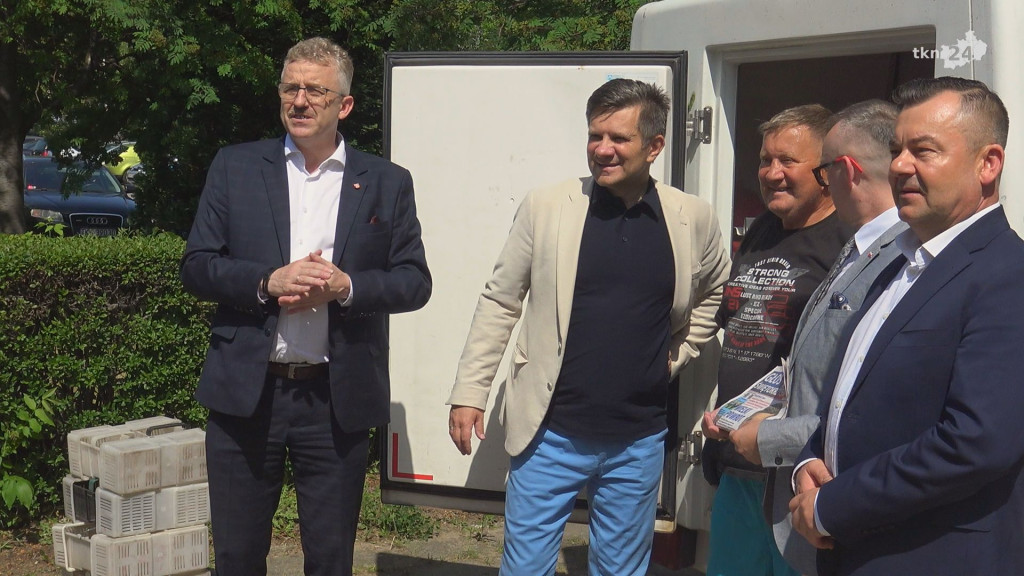 Jacek Włosowicz na kampanijnym szlaku w Końskich [wideo, zdjęcia]