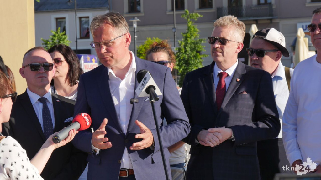 Arkadiusz Mularczyk w Końskich o bezpieczeństwie i Zielonym Ładzie [wideo]