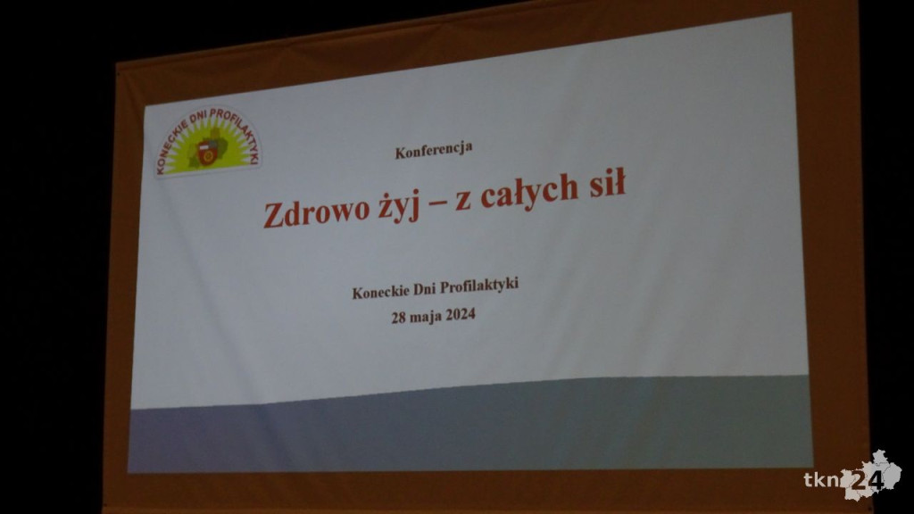 Żyj zdrowo. Z całych sił! Konferencja w ramach Koneckich Dni Profilaktyki [wideo, zdjęcia]