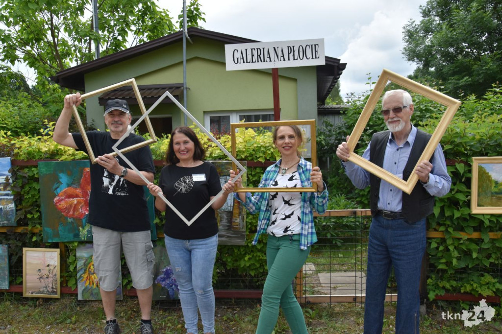 Galeria na Płocie ponownie zaprosiła na wystawę malarską [wideo, zdjęcia]
