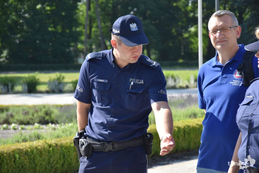 IV Rajd Profilaktyczny maszerował do Górnego Młyna [wideo, zdjęcia]