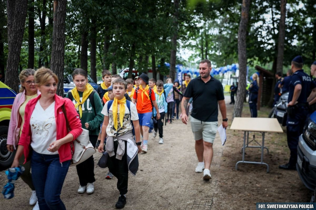 Ogólnopolska akcja edukacyjna policji miała miejsce w Sielpi [wideo, zdjęcia]