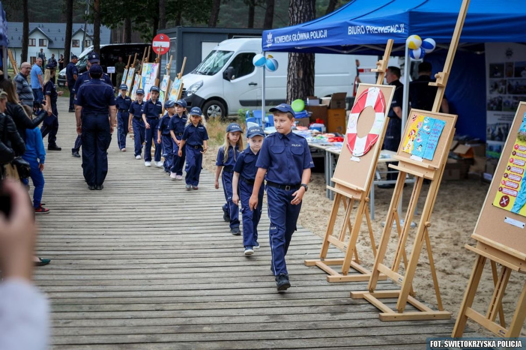 Ogólnopolska akcja edukacyjna policji miała miejsce w Sielpi [wideo, zdjęcia]