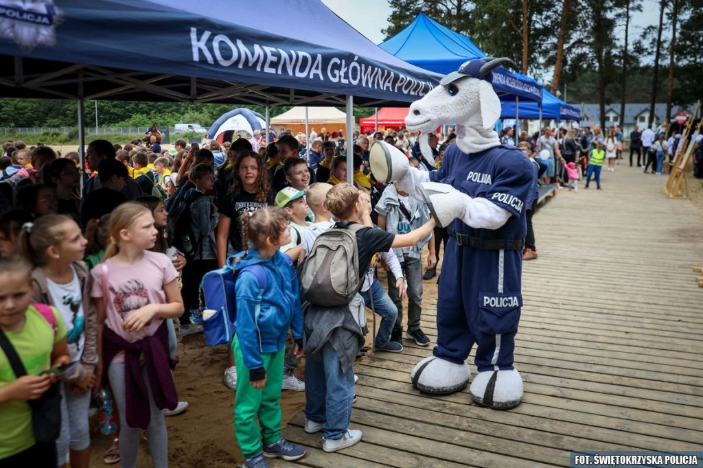 Ogólnopolska akcja edukacyjna policji miała miejsce w Sielpi [wideo, zdjęcia]
