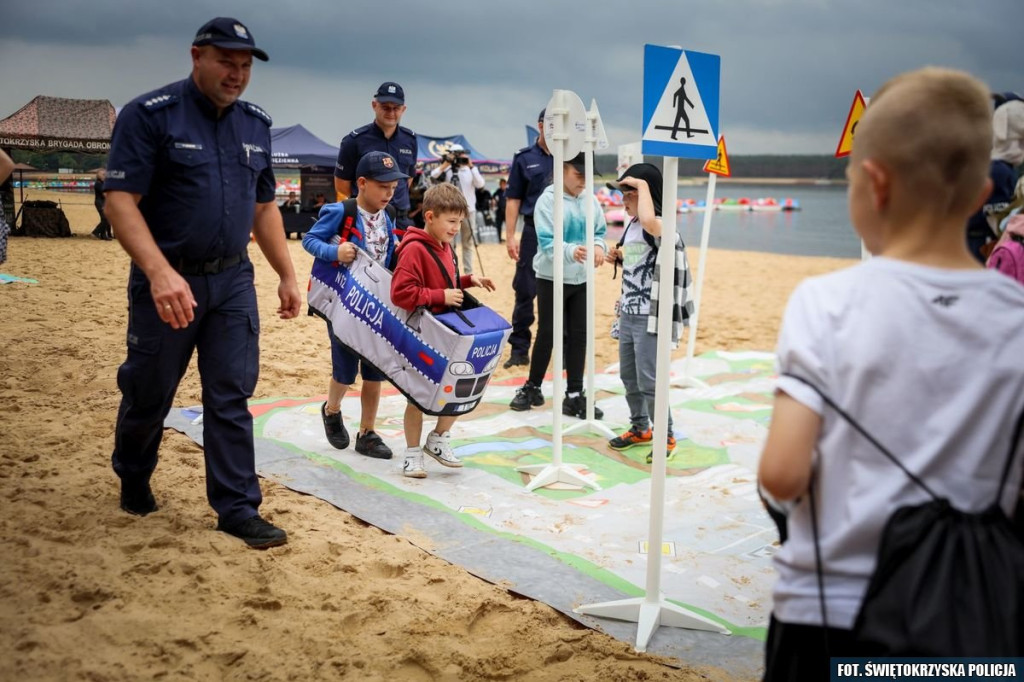 Ogólnopolska akcja edukacyjna policji miała miejsce w Sielpi [wideo, zdjęcia]