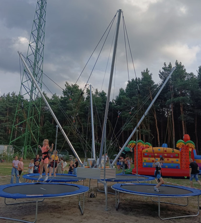 Trampoliny eurobungee, dmuchańce i inne atrakcje! Wynajmij na swoją imprezę! [wideo, zdjęcia]