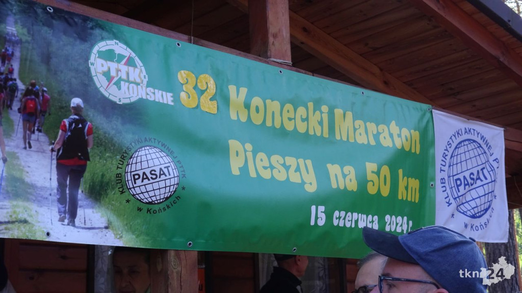 Trwa 32. Konecki Maraton Pieszy [wideo, zdjęcia]