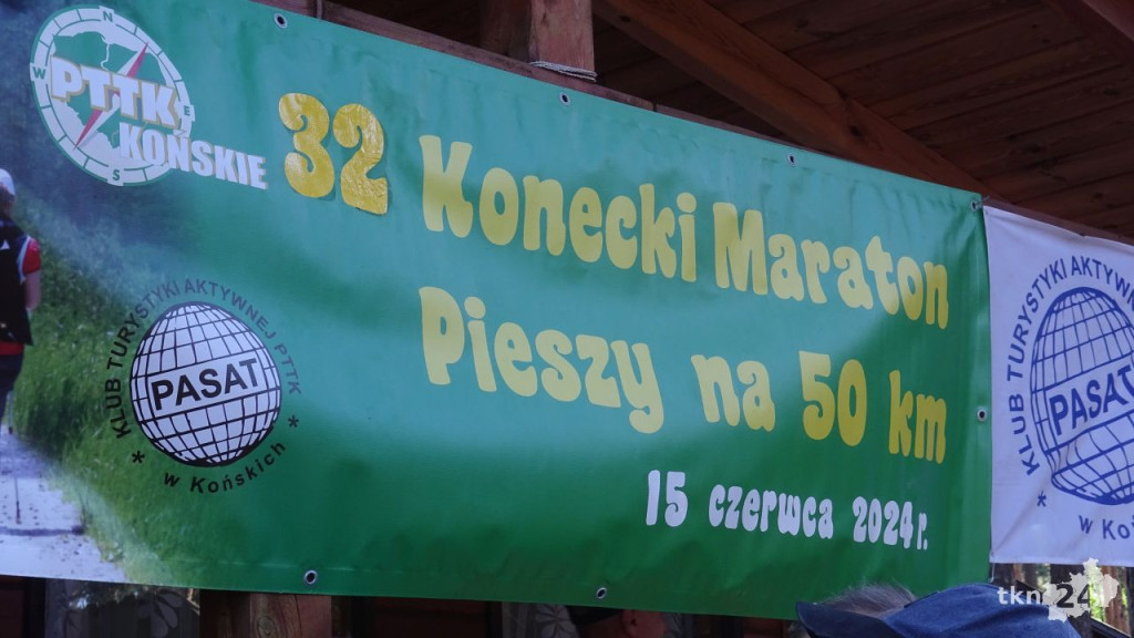 Trwa 32. Konecki Maraton Pieszy [wideo, zdjęcia]