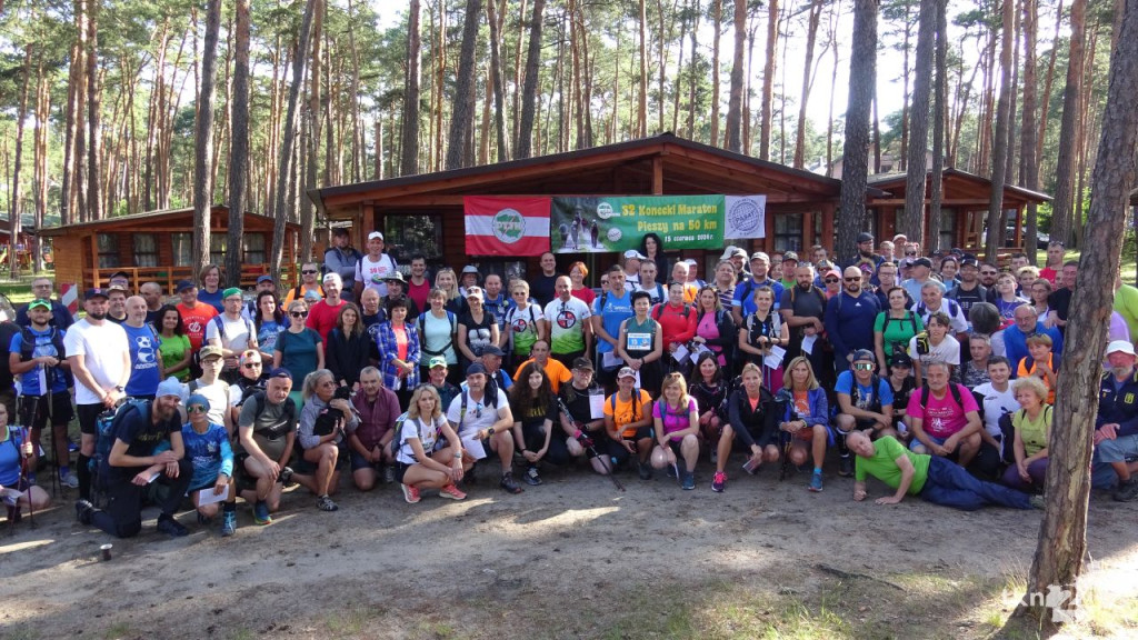 Trwa 32. Konecki Maraton Pieszy [wideo, zdjęcia]