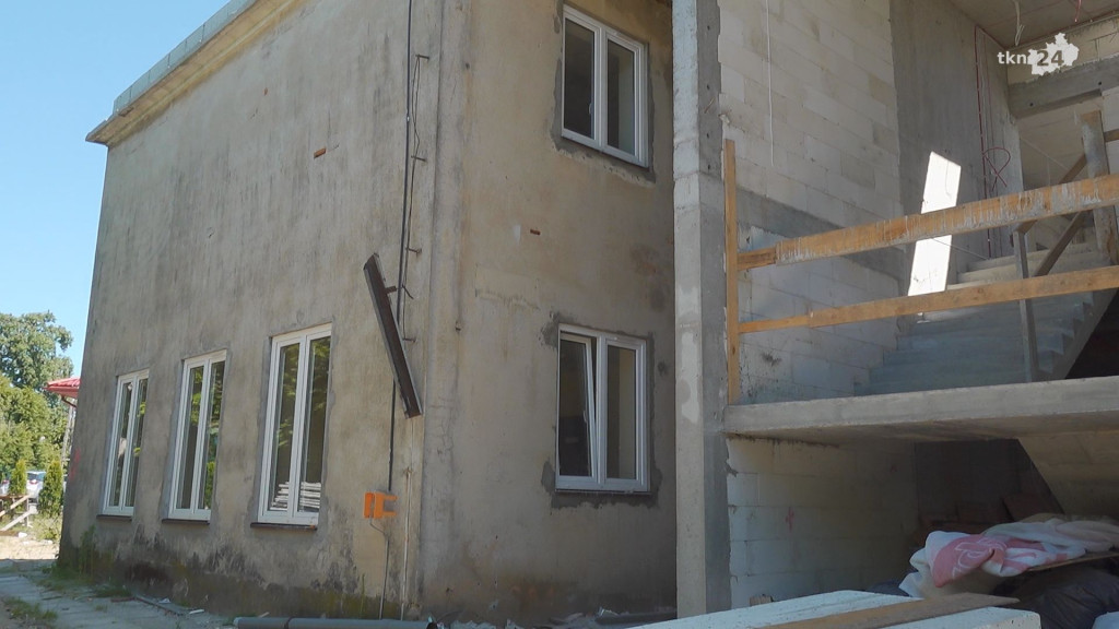 Prace na budowie domu kultury w Radoszycach postępują [wideo, zdjęcia]
