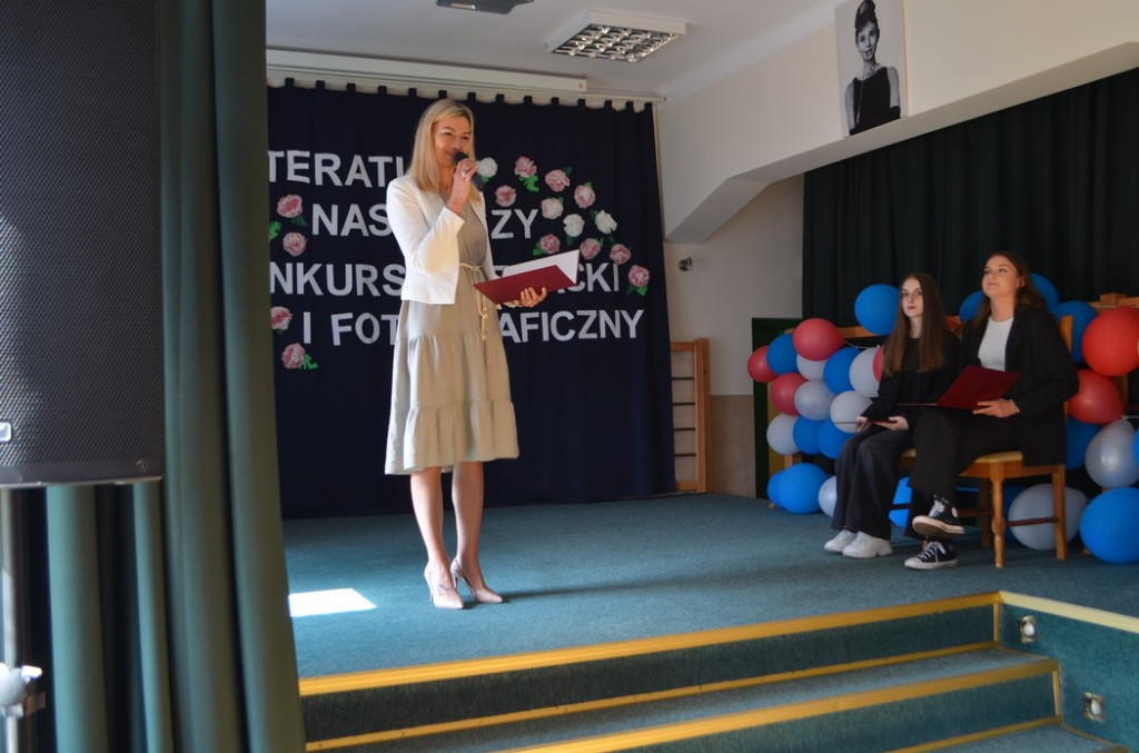Podsumowano konkursy literackie w I LO w Końskich [zdjęcia]
