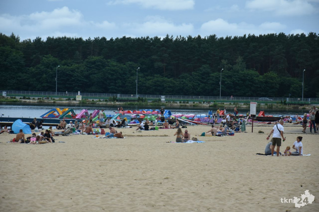 Pochmurna pogoda nie przeszkadzała turystom w Sielpi [fotogaleria]