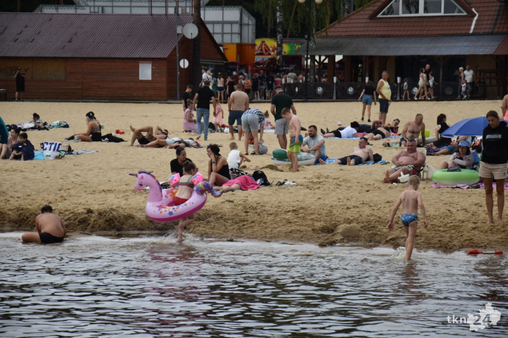 Pochmurna pogoda nie przeszkadzała turystom w Sielpi [fotogaleria]