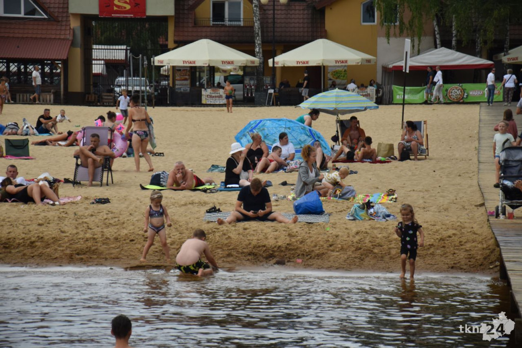 Pochmurna pogoda nie przeszkadzała turystom w Sielpi [fotogaleria]