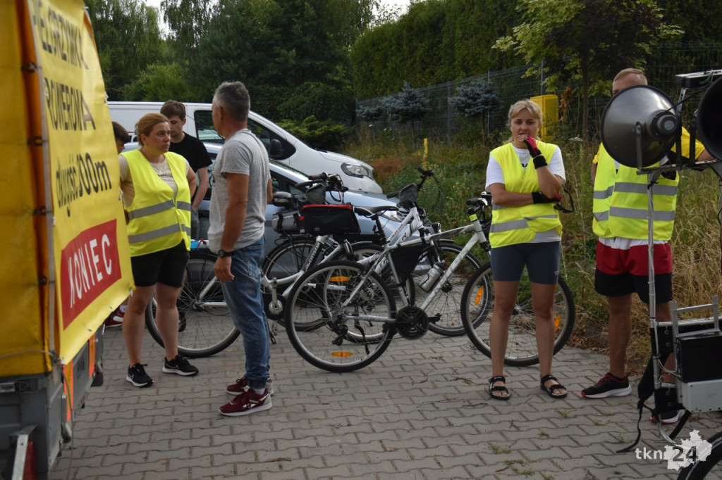 VII Rowerowa Pielgrzymka wyruszyła z Modliszewic na Jasną Górę [wideo, zdjęcia]
