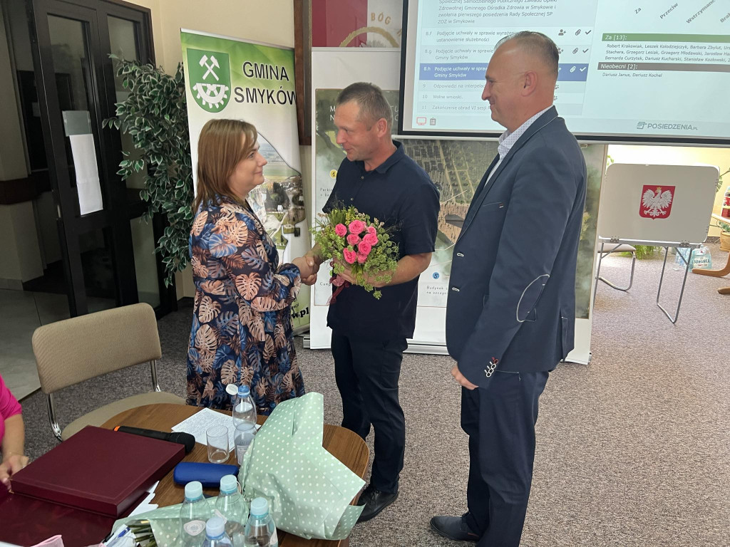 Smyków: Pożegnanie skarbnik Wiesławy Lesiak [zdjęcia]