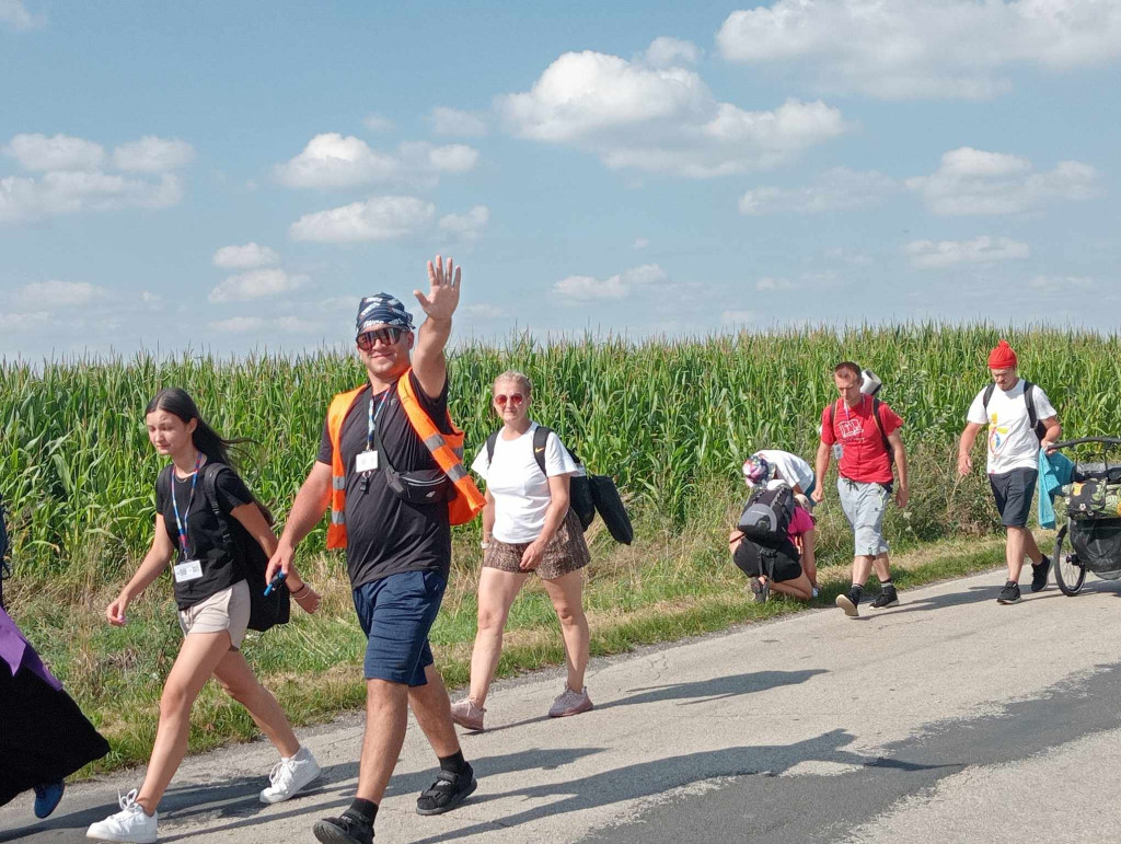 Piątek na pielgrzymce. Zobaczcie zdjęcia