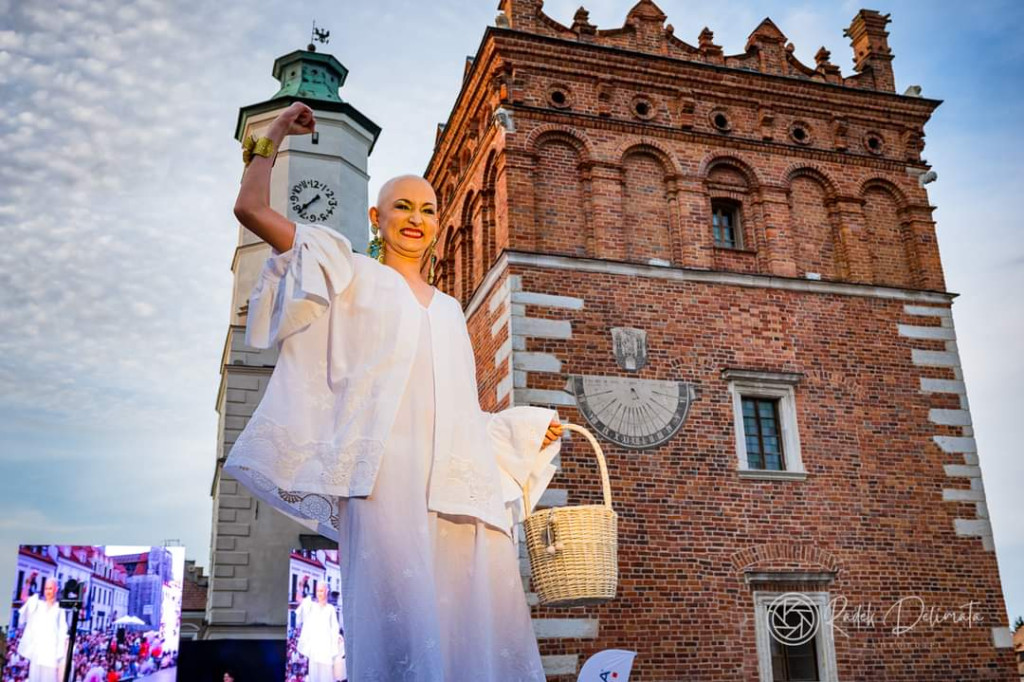 Konecczanka walcząca z rakiem na niezwykłym pokazie mody w Sandomierzu