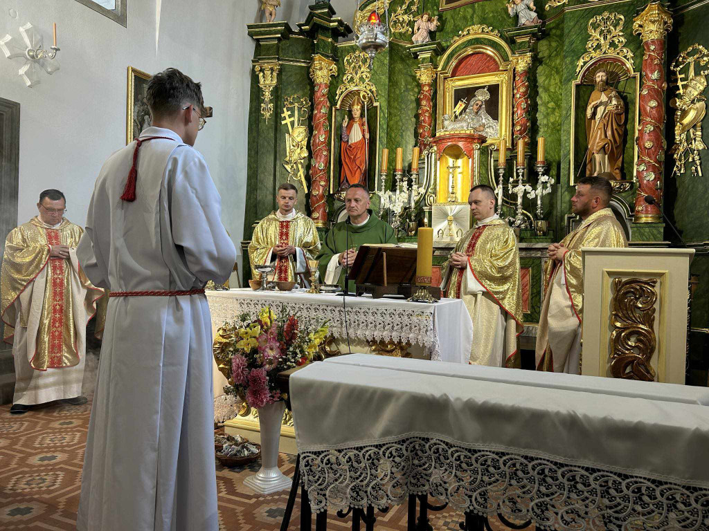 Niedziela na pielgrzymce. Z Maluszyna do Kolonii Raczkowic