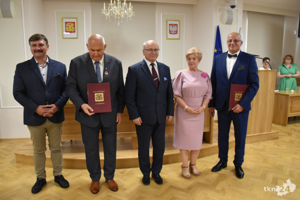 Lazók i Belický honorowymi obywatelami miasta Końskie [wideo, zdjęcia]