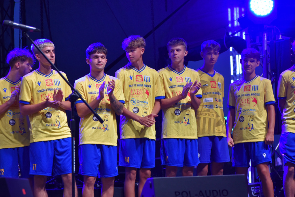 Klub Neptun Końskie zaprezentował swoją kadrę podczas Dni Końskich 2024 [zdjęcia]
