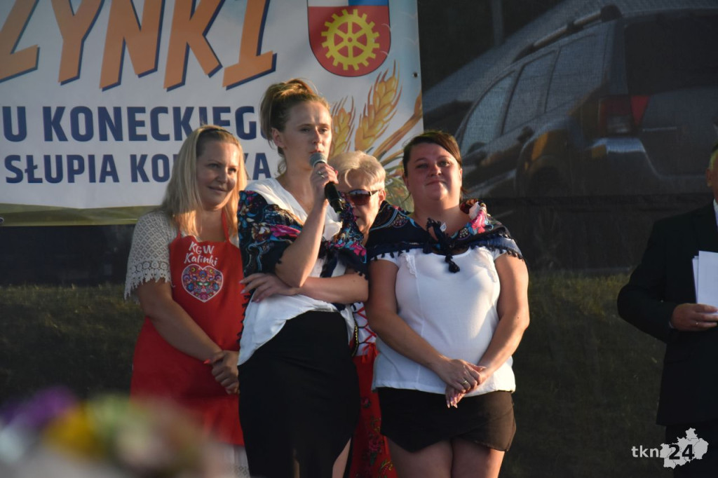 Dożynki powiatu koneckiego i gminy Słupia Konecka w rytmach disco-polo [wideo, zdjęcia]
