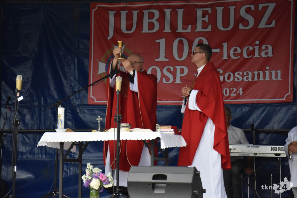 Strażacy z OSP Gosań mieli powód do świętowania. To już 100 lat jednostki [wideo, zdjęcia]
