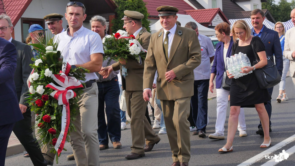 Konecki Wrzesień 2024. Uroczystość pod Pomnikiem Partyzantów [wideo, zdjęcia]