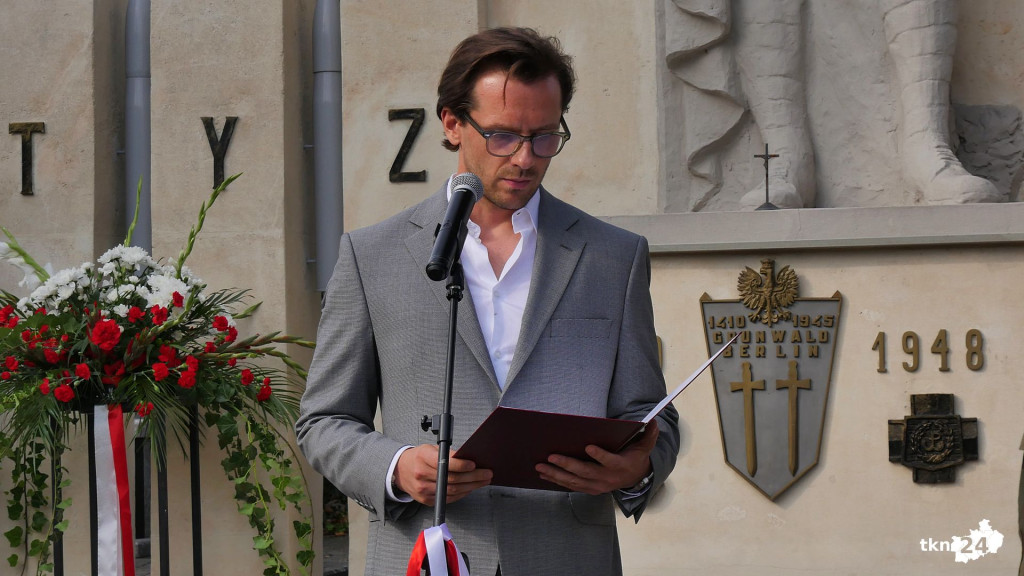 Konecki Wrzesień 2024. Uroczystość pod Pomnikiem Partyzantów [wideo, zdjęcia]