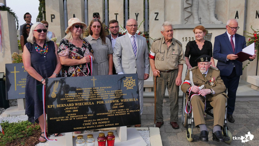 Konecki Wrzesień 2024. Uroczystość pod Pomnikiem Partyzantów [wideo, zdjęcia]
