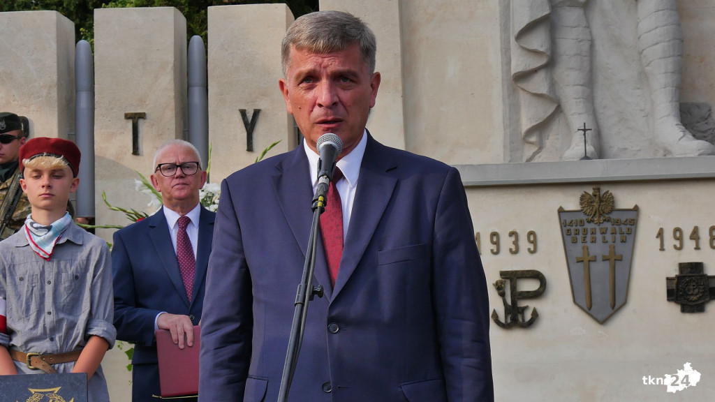 Konecki Wrzesień 2024. Uroczystość pod Pomnikiem Partyzantów [wideo, zdjęcia]