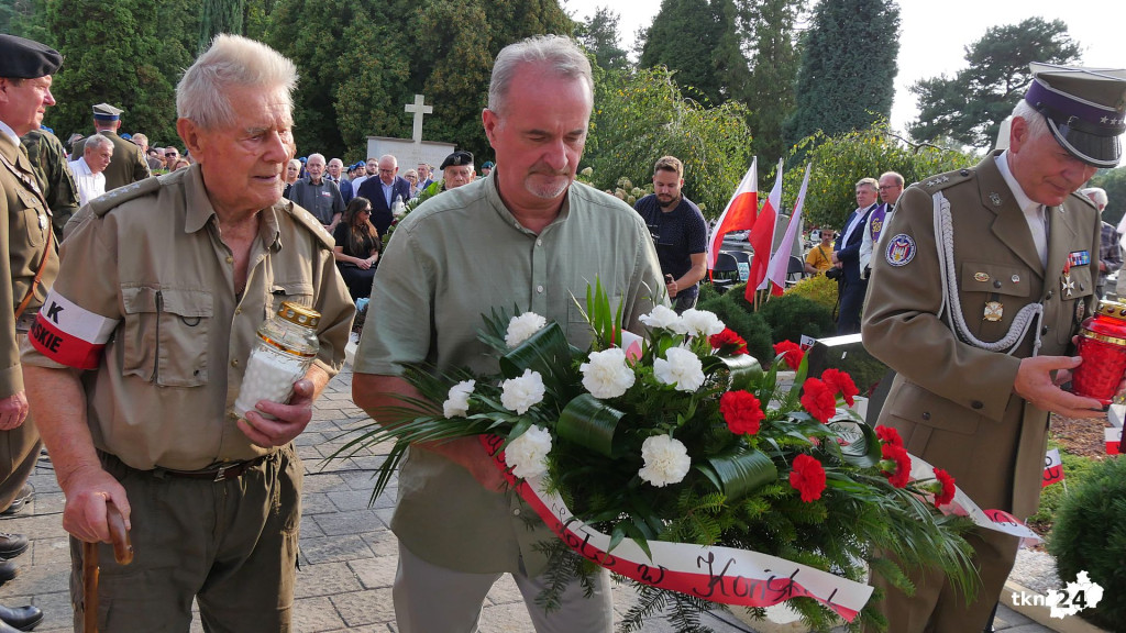 Konecki Wrzesień 2024. Uroczystość pod Pomnikiem Partyzantów [wideo, zdjęcia]